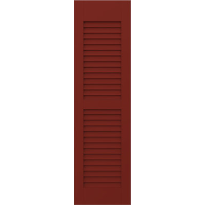 Americraft Two Equal Louver Shutters (Per Pair)