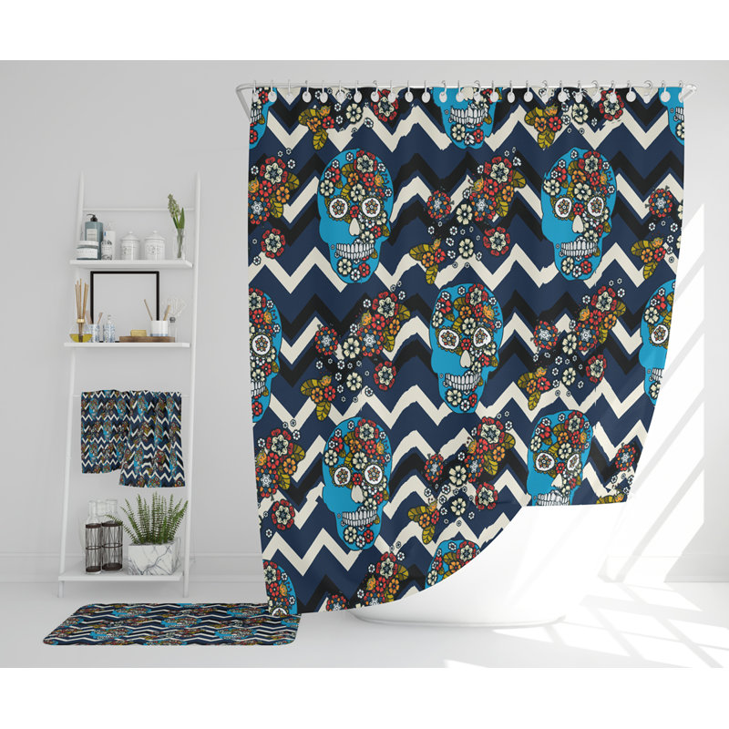 Nasyah Polyester Shower Curtain Set