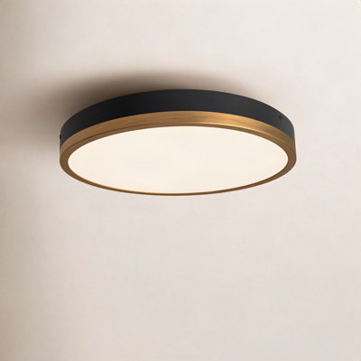 Orland Glass LED Flush Mount