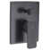 Mezzo Series 1-Handle 1-Spray Tub And Shower Faucet In Matte Black