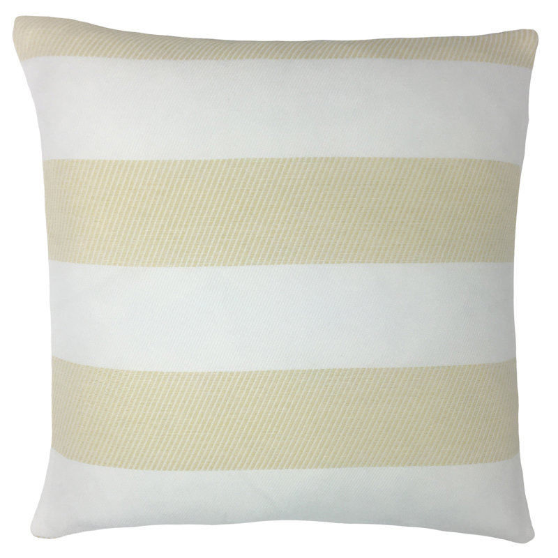  Coussin d'extérieur Feather, 20 po x 20 po, Jaune