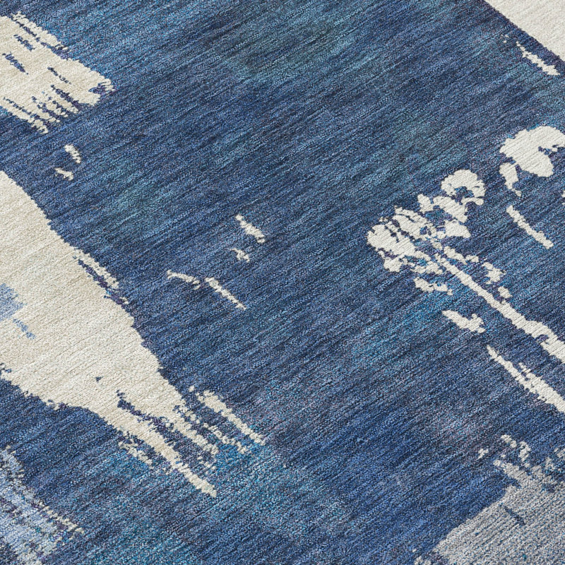 Machine Washable Indoor/Outdoor Skiljo ACN2347 Abstract Rug, Rectangle 8' x 10'