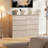 8-Drawer Wide Oak Modern Dresser with Spacious Top-1425069365
