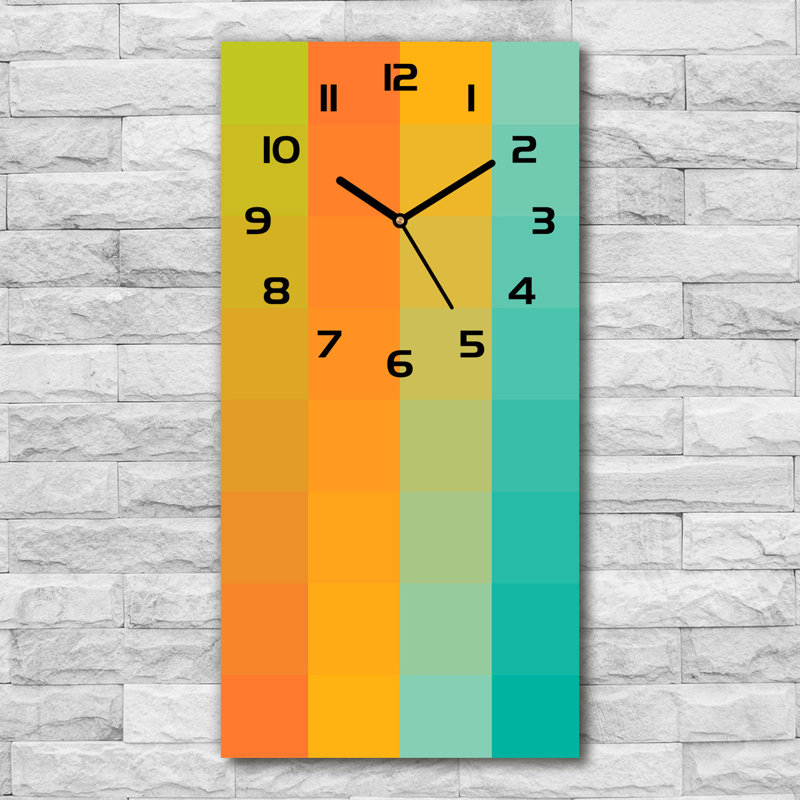 Isabellarose Glass Wall Clock