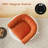 Deria 30.5''Wide Modern Soft Velvet Upholstered Swivel Armrest Barrel Chair with Pillow-1307840382