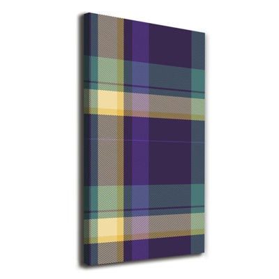 Lattice Texture - Wrapped Canvas Art Print