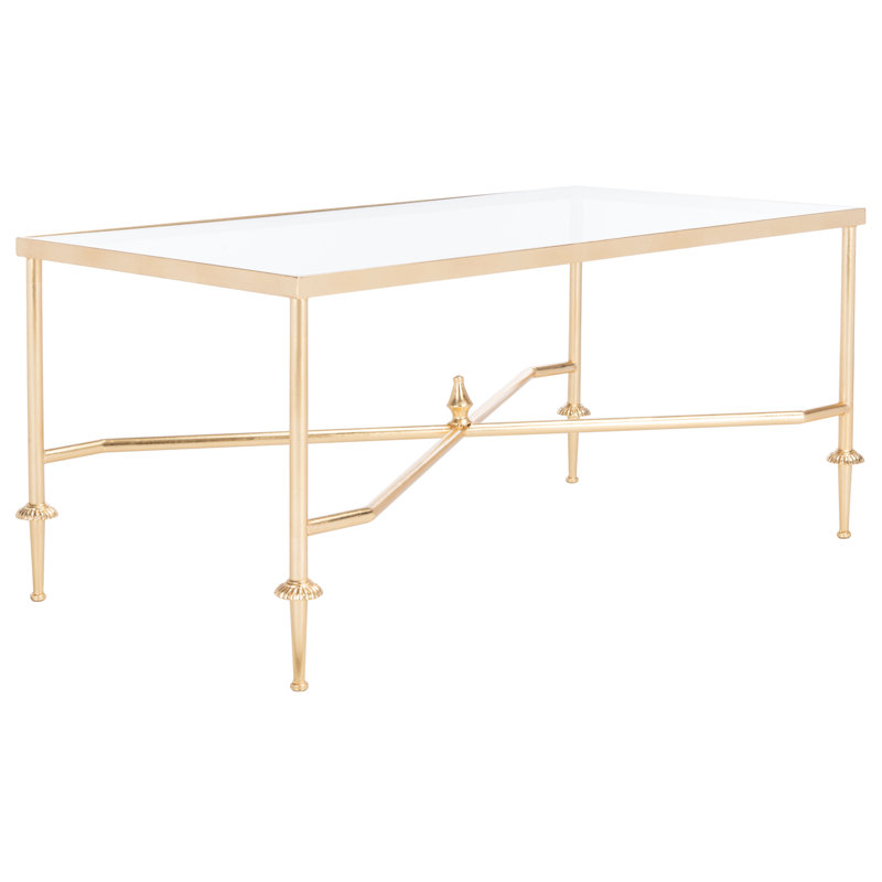Gruffudd Glass Top Coffee Table