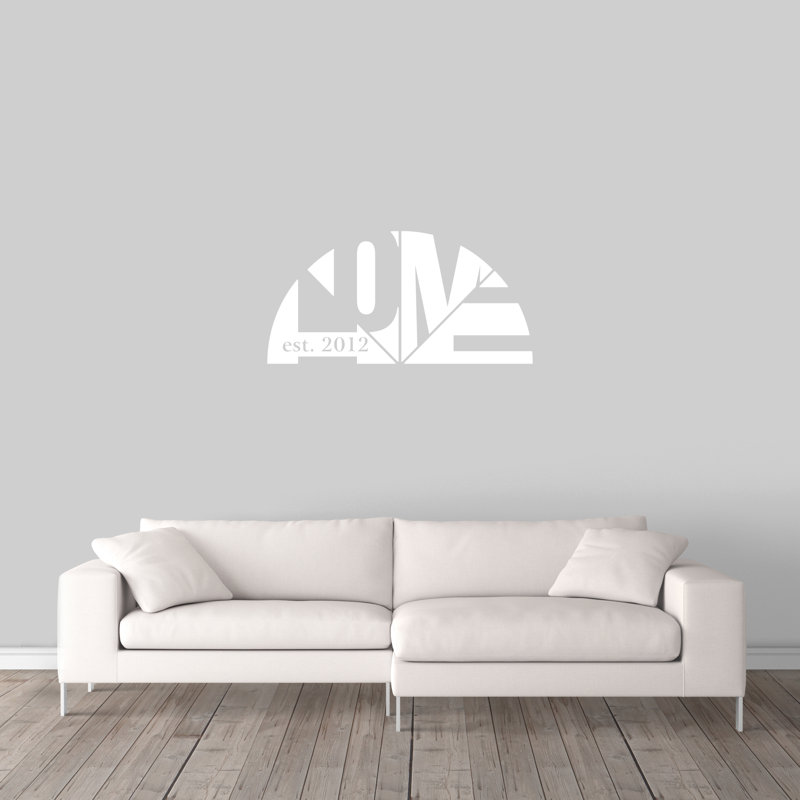 Wall Decal, White, Yes