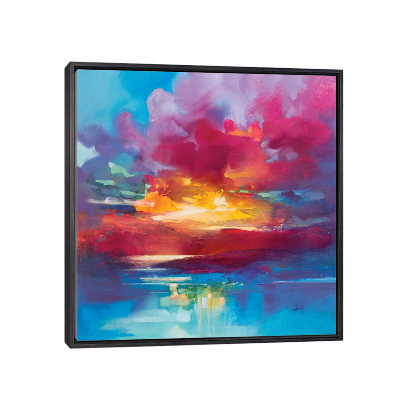 «Loch Lomond Sky» par Scott Naismith - reproduction d'art, Pas de tapis, H 26 po x l 26 po x P 1,5 po