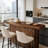 Chating Table  With Footrest,Bar Table,Dining Table,Kitchentable