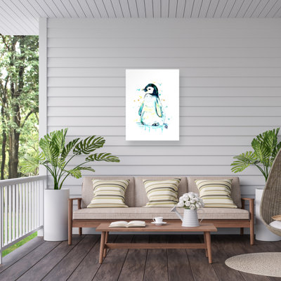 Lisa Whitehouse Penguin Outdoor  Canvas