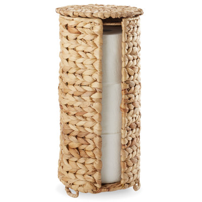 Toilet Paper Roll Holder Stand - Espresso, Bathroom Tissue Storage
