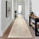 Medallion Non Slip Washable Rug(Cream)