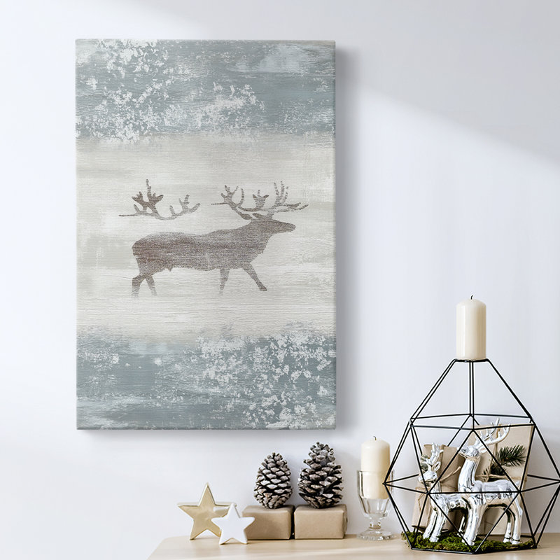 Art des Fêtes de Noël - Toile tendue avec châssis CLX, H 18 po x l 12 po
