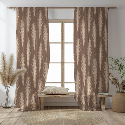 Paire de rideaux Whispering Pampas
