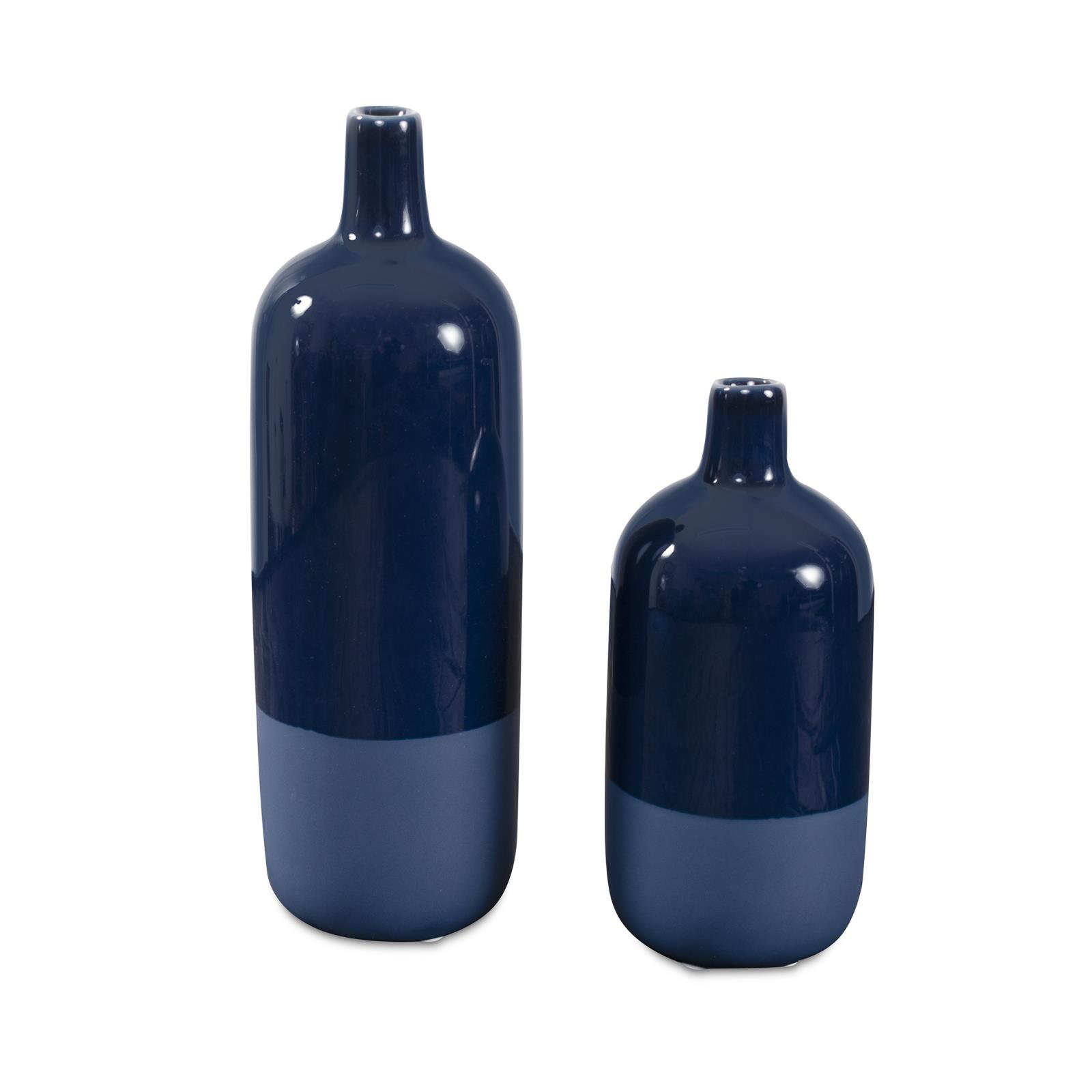 Blue Vase Set of 2