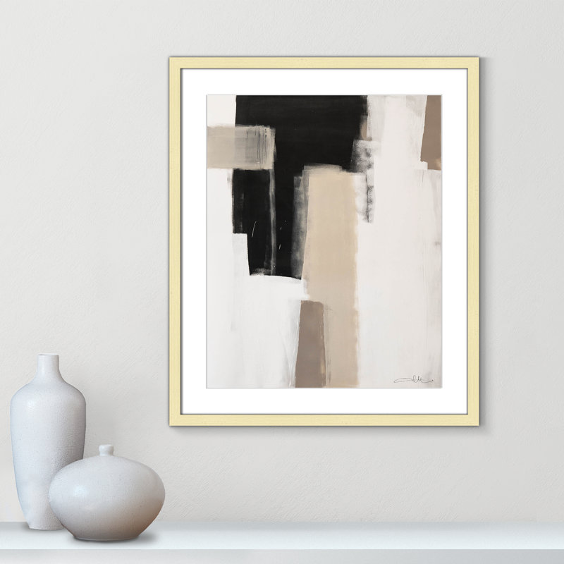 Calvin Giverny Earth Scapes I Print, Oui, H 25,5 po x l 21,5 po x P 1,25 po, Cadre photo doré simple