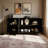 Abstract Artistry, Elegant Storage Cabinet