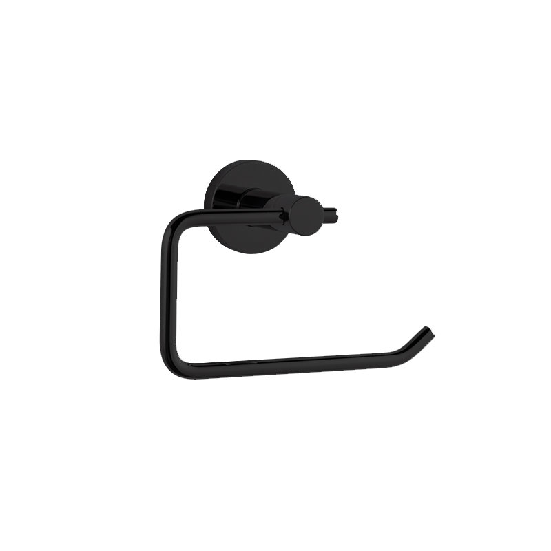 Trova Wall Mount Toilet Paper Holder, Black