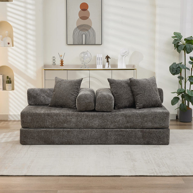 Canapé-lit pliant Boneless Comfy, Gris