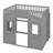 House Loft Bed With Ladder-566948131
