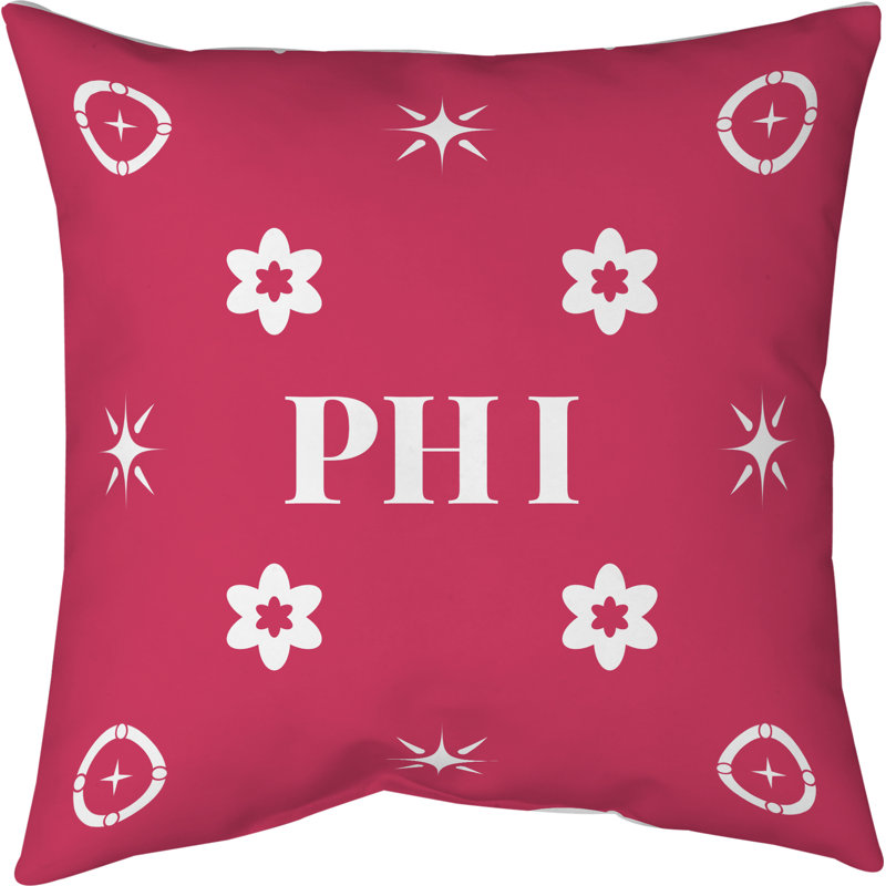 Coussin en coton Philadelphia Basketball, H 16 po x l 16 po, Philadelphia blanc / rouge / bleu