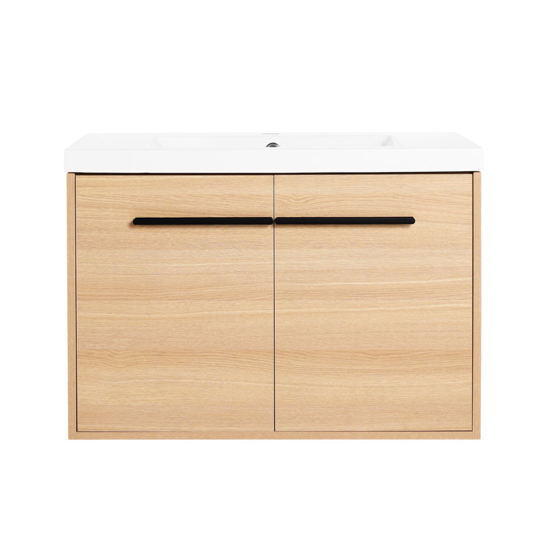 Meuble-lavabo de salle de bain avec résine