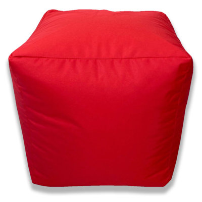 40cm Wide Square Pouffe Ottoman