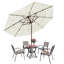 Parasol lumineux 9 pi Keensburg-765066711