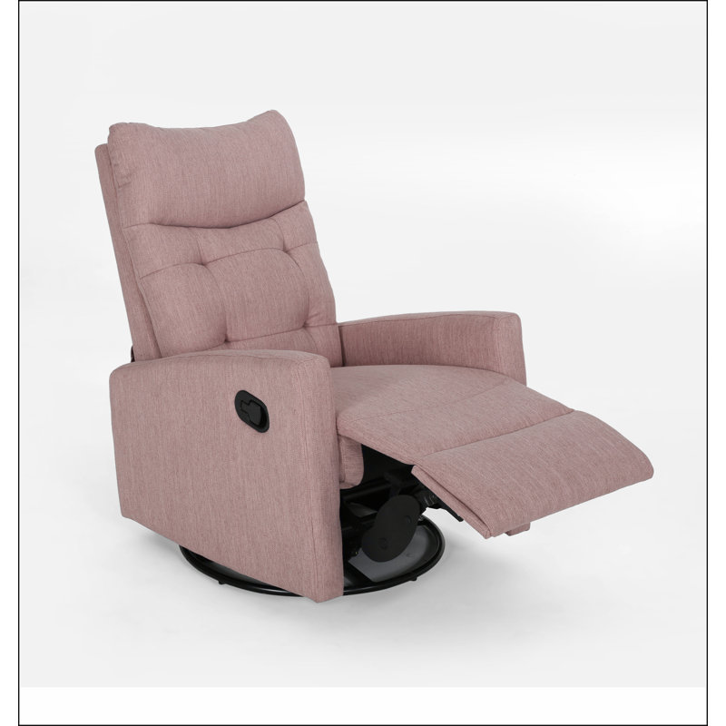 Fauteuil inclinable, pivotant et coulissant, Rosé
