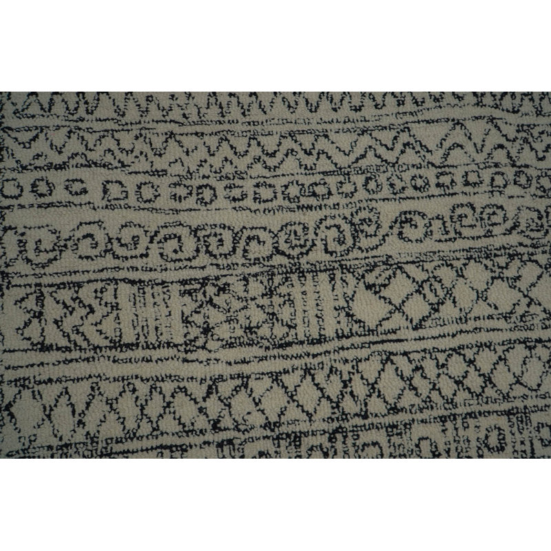 Tapis de style oriental touffeté à la main LoomBloom, Rectangle 7 pi 8 po x 10 pi