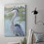 Blue Heron Portrait I - Toile tendue avec châssis de qualité supérieure - prête à être accrochée-1276210570
