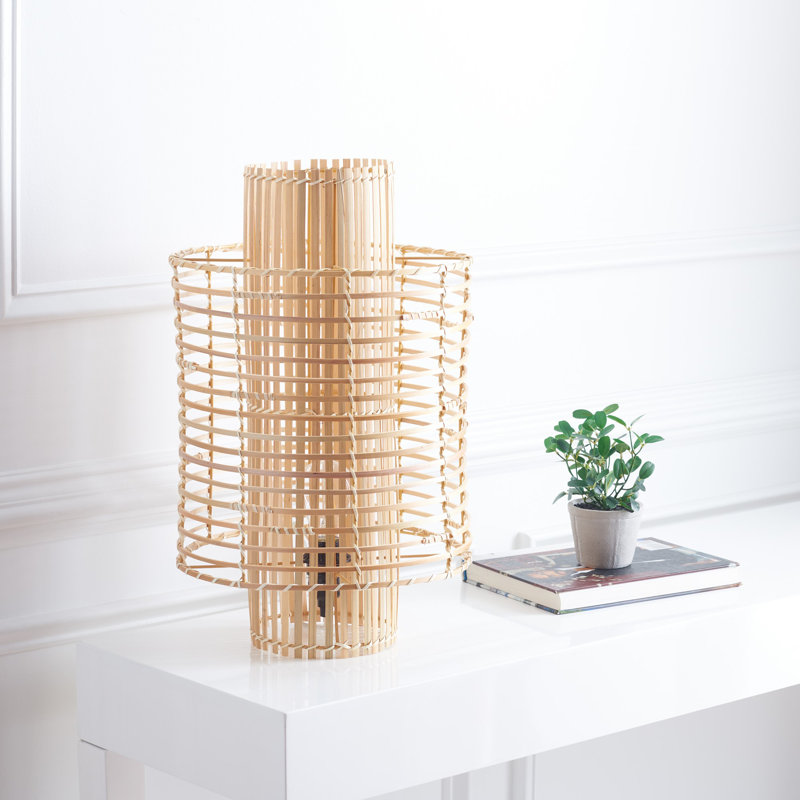 Lozko Wicker/Rattan Table Lamp, Natural