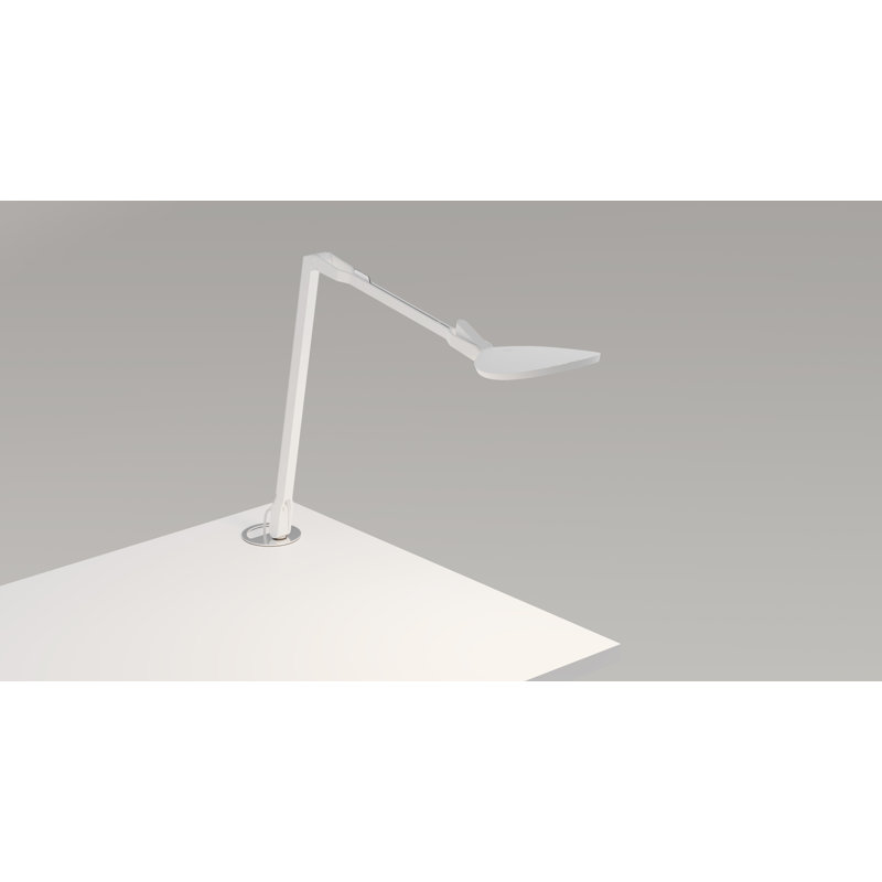 Splitty Aluminum, Plastic Desk Lamp, Silver