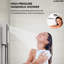 Wall Mounted Digital  Shower System , 12"  High Pressure Rainfall Shower Head with Handheld Shower-83197652