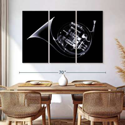 French Horn X-Ray