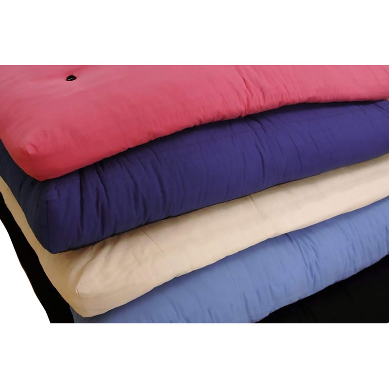15cm Futon Mattress Futon  Mattress, 1 Seater 88x193cm, Cream