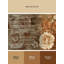 Tapis floral à œillets brun et beige lavable à la machine Paesyn-1075199829