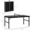 HOMCOM Table Tennis Table