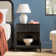 Bracho 1-Drawer Nightstand with Open Cubby