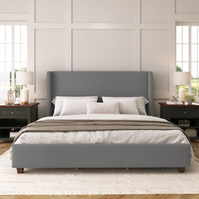 Lit plateforme tapissier Phan