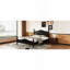 Structure de lit double en bois pleine grandeur, lit plateforme de style rétro avec support en lattes de bois, noir-1943936469-1943936468