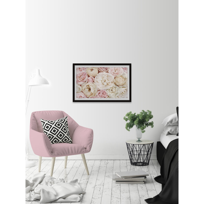 Bed Of Roses - Single Picture Frame Painting, 38 cm H x 45 cm W