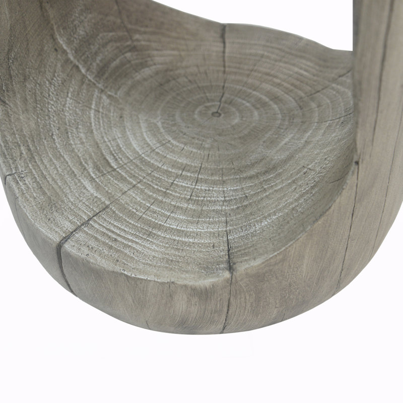 Table d'appoint d'extérieur, table d'appoint pour patio, balcon, plage, côté piscine, Gray, Gris, Gris