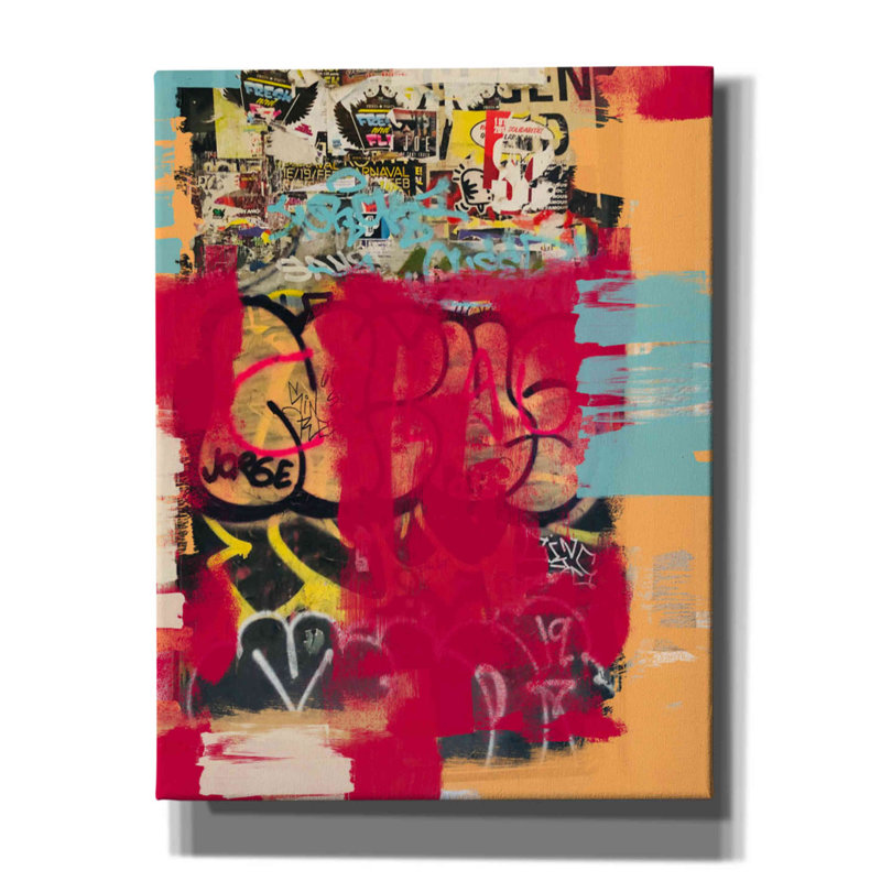 Epic Graffiti «A New Direction» par Irena Orlov, H 34 po x l 26 po x P 1,5 po