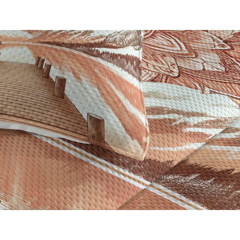 Polyester Coverlet, Queen Coverlet + 2 Standard Shams