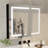 36 X 30 Inch Recessed or Surface Mount Frameless 2 Door Medicine Cabinet with 2 Adjustable Shelves-1995328660