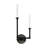 Jachin Steel Candle Wall Light-49640832
