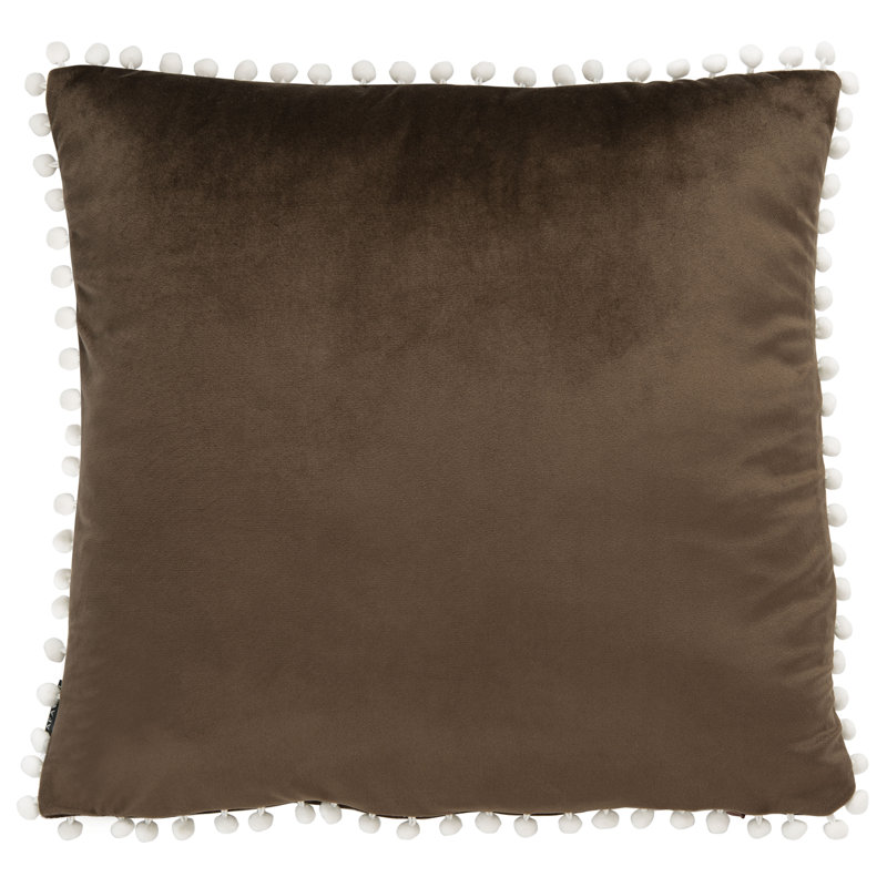 Pom-poms Reversible Throw Pillow