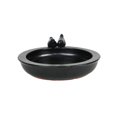 Terracotta Birdbath